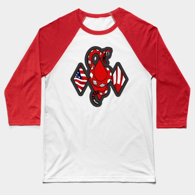 VFA-102 Diamondbacks - Super Hornet Baseball T-Shirt by MBK